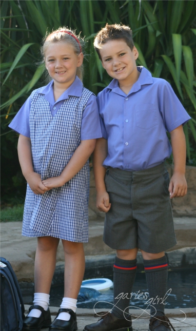 Kids in School Uniform