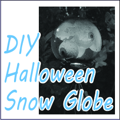 DIY Halloween Snow Globe - Garies Girl